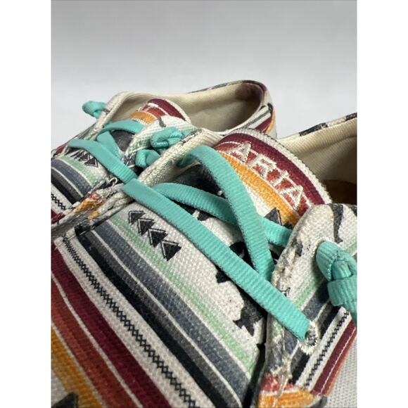 Ariat Hilo Moc Toe Buffalo Print Casual Shoes 10040306 Size 8 Womens Western - Picture 3 of 10